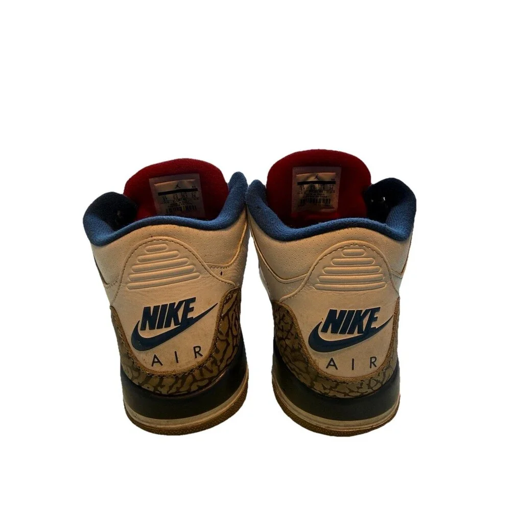 Nike Air Jordan 3 Retro OG BG True Blue 2016 Size Youth 6y Women’s 7.5